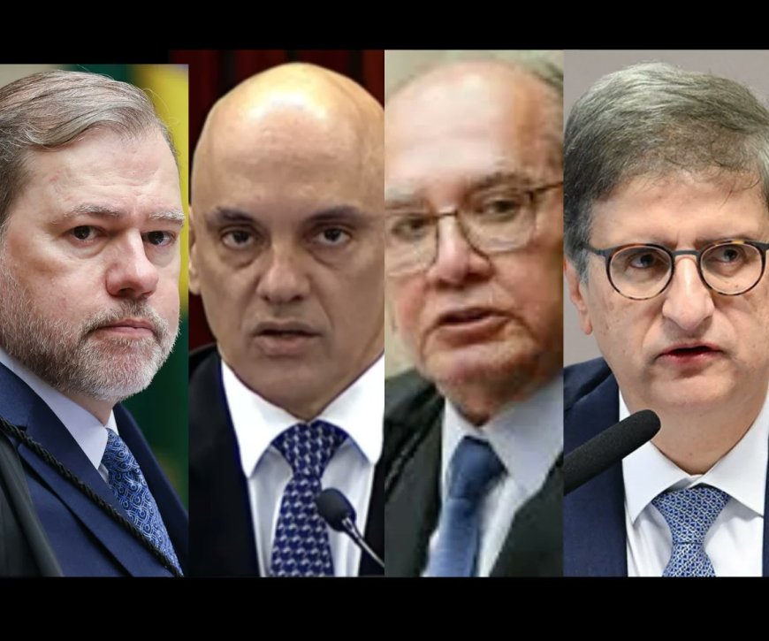 Alta corte: Relator da CPI pede indiciamentos de Toffoli, Moraes, Gilmar e Gonet