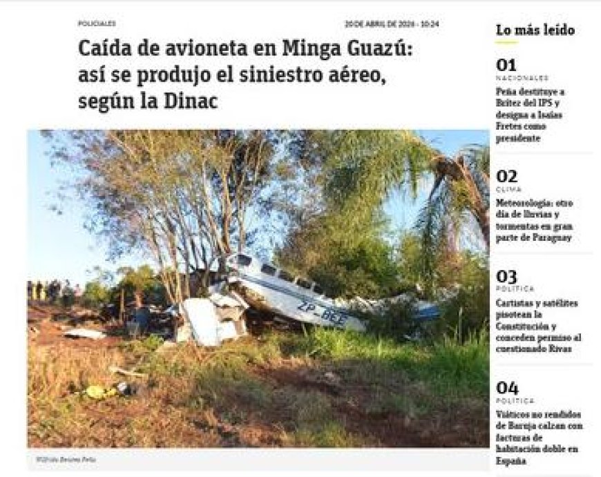 Dinheiro: Avião carregando R$ 15 milhões cai no Paraguai, e moradores roubam dinheiro