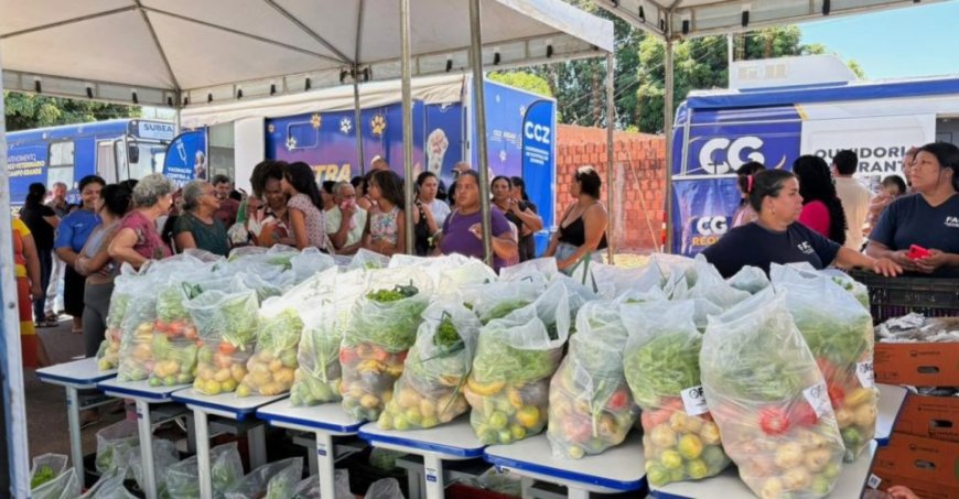 Capital: Prefeita ressaltou a importância de estar nos bairros e disse que região do Anache receberá novos investimentos