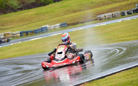 Com chuva, Metropolitano de Cascavel leva 67 kartistas à pista do Delci Damian