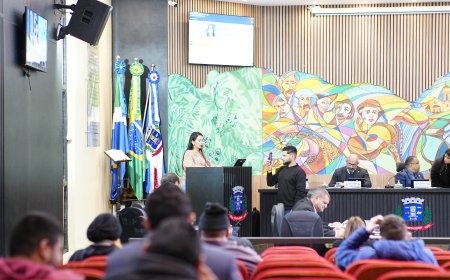 Câmara realiza 16ª sessão ordinária com  pauta extensa nesta terça-feira, 26