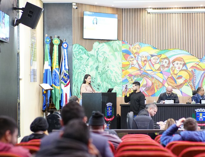 Câmara realiza 16ª sessão ordinária com  pauta extensa nesta terça-feira, 26