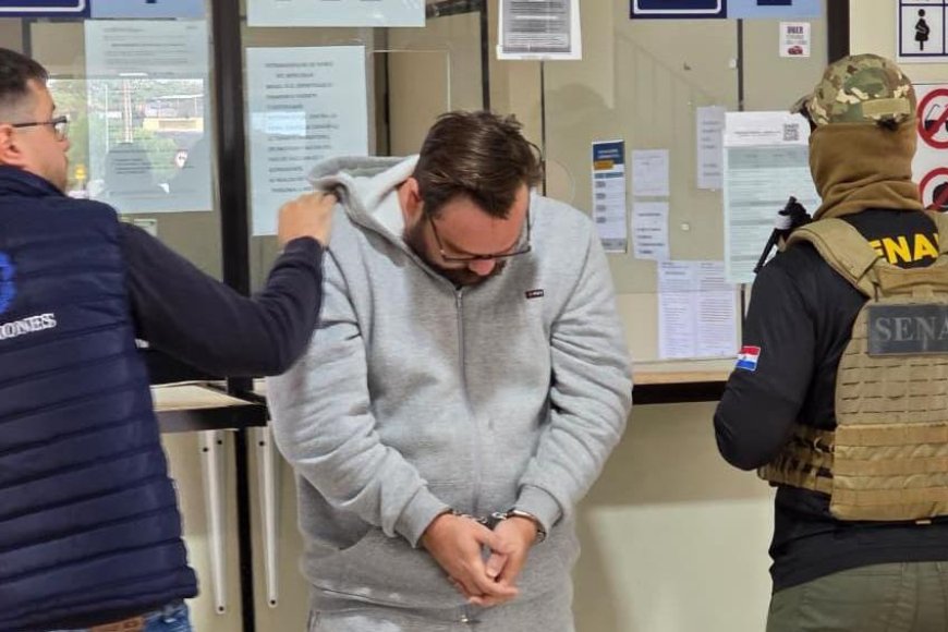 Urgente: Brasileiro preso pela SENAD é expulso do Paraguai e entregue à Polícia Federal