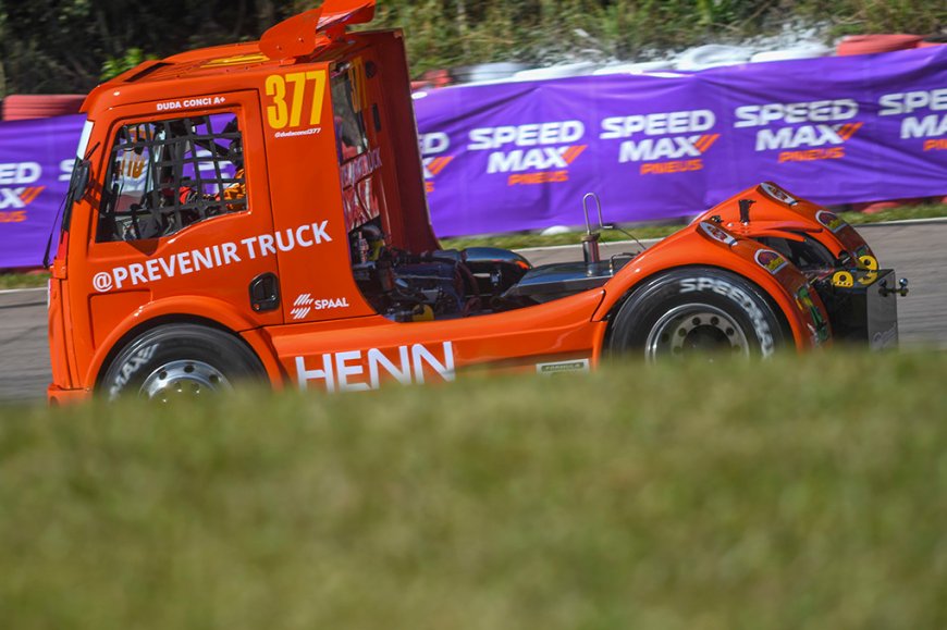 Duda Conci é o mais rápido da	categoria F-Truck em Guaporé