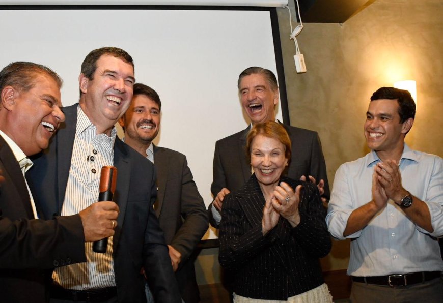 Senador Nelsinho Trad recebe cerca de 40 prefeitos em Brasília e ganha manifestações de apoio pela atuação municipalista em MS