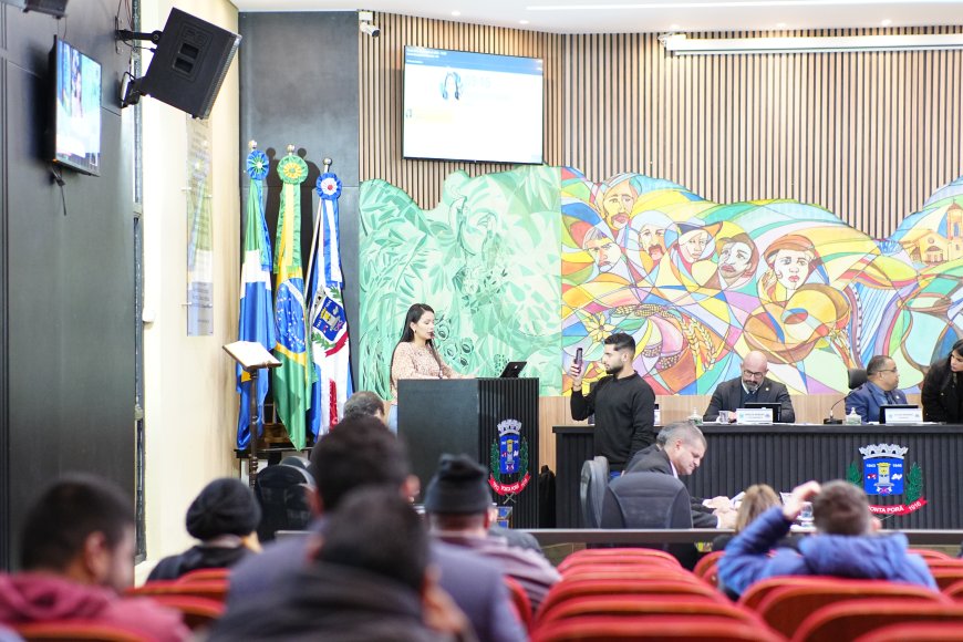 Câmara realiza 16ª sessão ordinária com  pauta extensa nesta terça-feira, 26