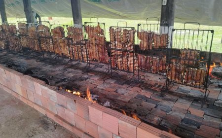 Costelão fogo de chão do CTG Querência da Saudade é atração do domingo