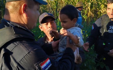 Alívio: Após mais de 24 horas desaparecido, menino de dois anos é encontrado com vida em Pedro Juan Caballero