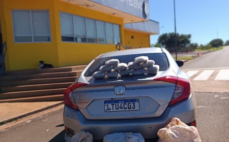 Combate: Mulher é presa transportando drogas na MS-156 e viajava acompanhada da filha adolescente