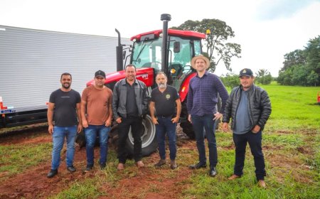 Japorã: Prefeito Malaquias conquista mais um trator para atender a agricultura familiar