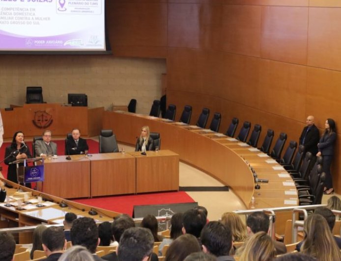 Judiciário de MS: Abre encontro para fortalecer combate à violência doméstica contra a mulher
