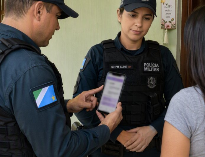 Combate à violência contra a mulher: Aplicativo integra PMMS e TJMS para agilizar