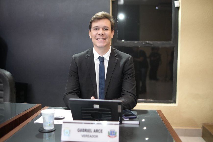 Gabriel Arce reitera pedido de construção de área de lazer no Residencial Julia Cardinal