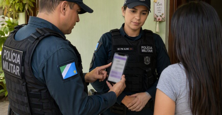 Combate à violência contra a mulher: Aplicativo integra PMMS e TJMS para agilizar