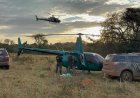 Após perseguição, helicóptero com quase 350 quilos de cocaína é interceptado