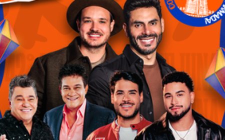 Nova Andradina: Fejuna 2026 terá shows de Cezar & Paulinho, Israel & Rodolffo e Danilo & Davi