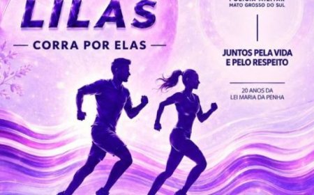 Corrida do 1º BPM abre programação do Agosto Lilás em MS e reforça combate à violência contra a mulher