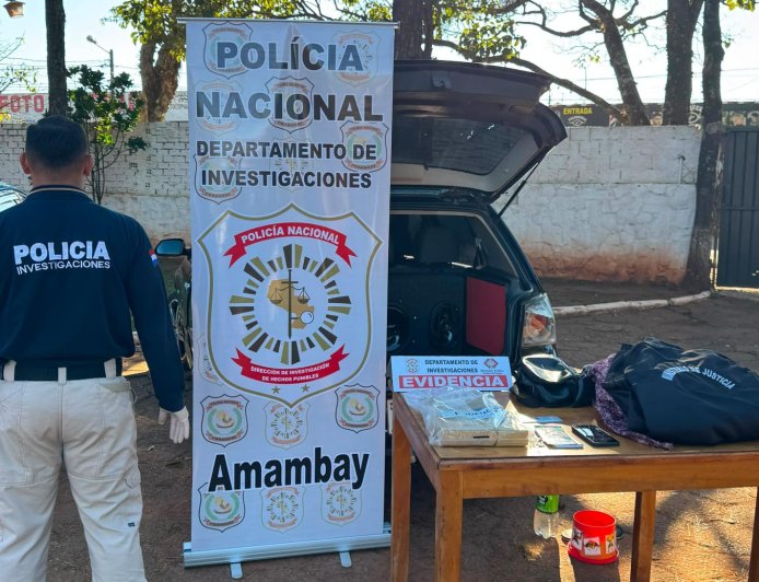 Fronteira: Agente penitenciário paraguaio é preso com maconha em Pedro Juan Caballero