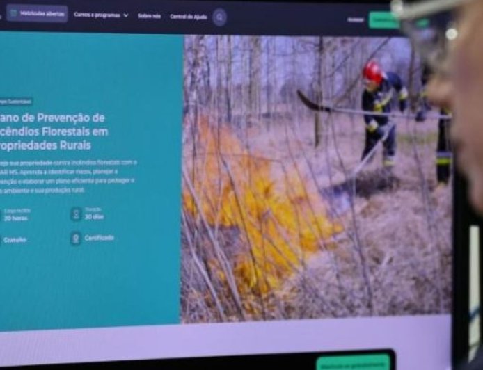 Incêndios no campo: No período de estiagem, produtores de MS têm curso gratuito de prevenção