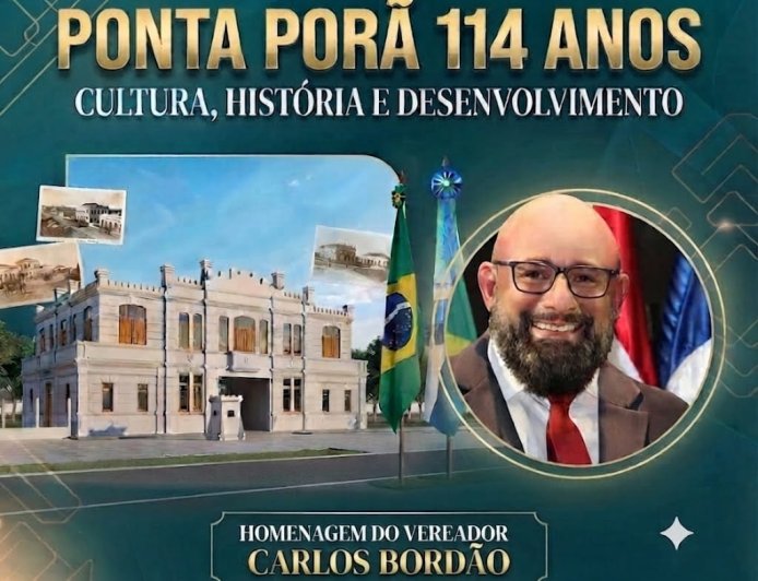 Celebrando o aniversário de Ponta Porã uma cidade do futuro