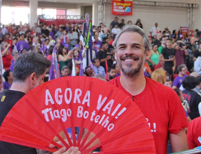 Convenção do PT oficializa candidatura de Tiago Botelho a deputado estadual