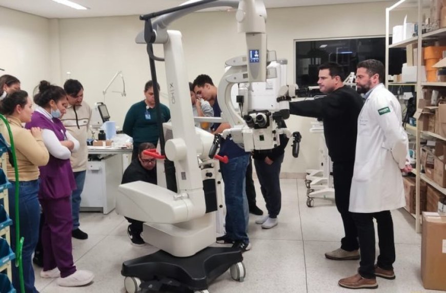 Governo de MS amplia capacidade cirúrgica do HR da Costa Leste com microscópio de alta tecnologia