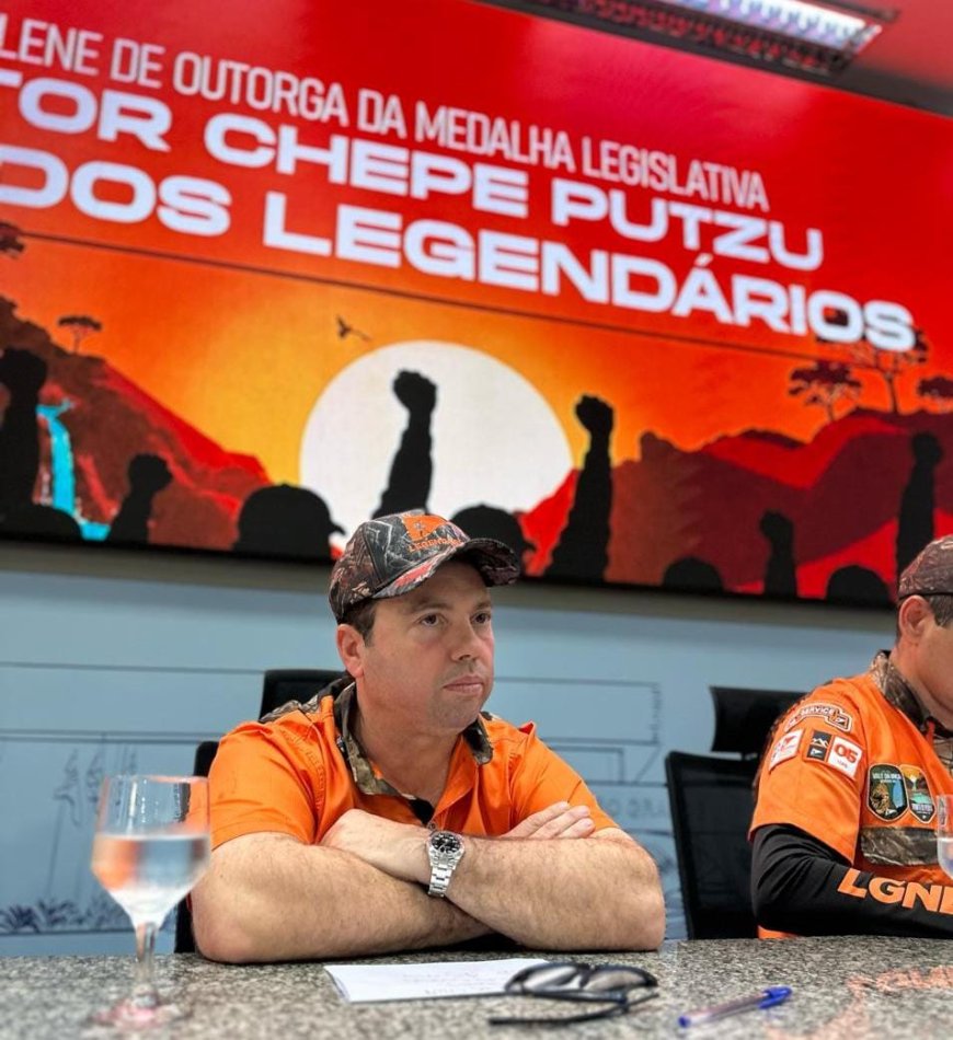 Único deputado federal legendário de MS, Rodolfo Nogueira recebe Medalha Legislativa “Pastor Chepe Putzu”