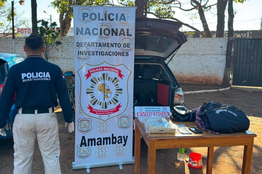 Fronteira: Agente penitenciário paraguaio é preso com maconha em Pedro Juan Caballero