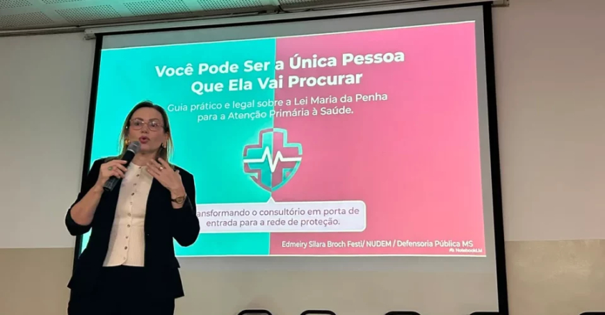 Em MS: Defensoria capacita profissionais da saúde para combater violência contra mulheres em MS