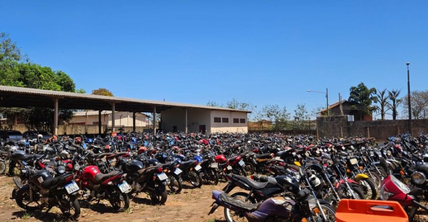 Com lances desde R$ 863: Detran-MS abre leilão com moto 2025/2026 a partir de R$ 4,4 mil e veículos