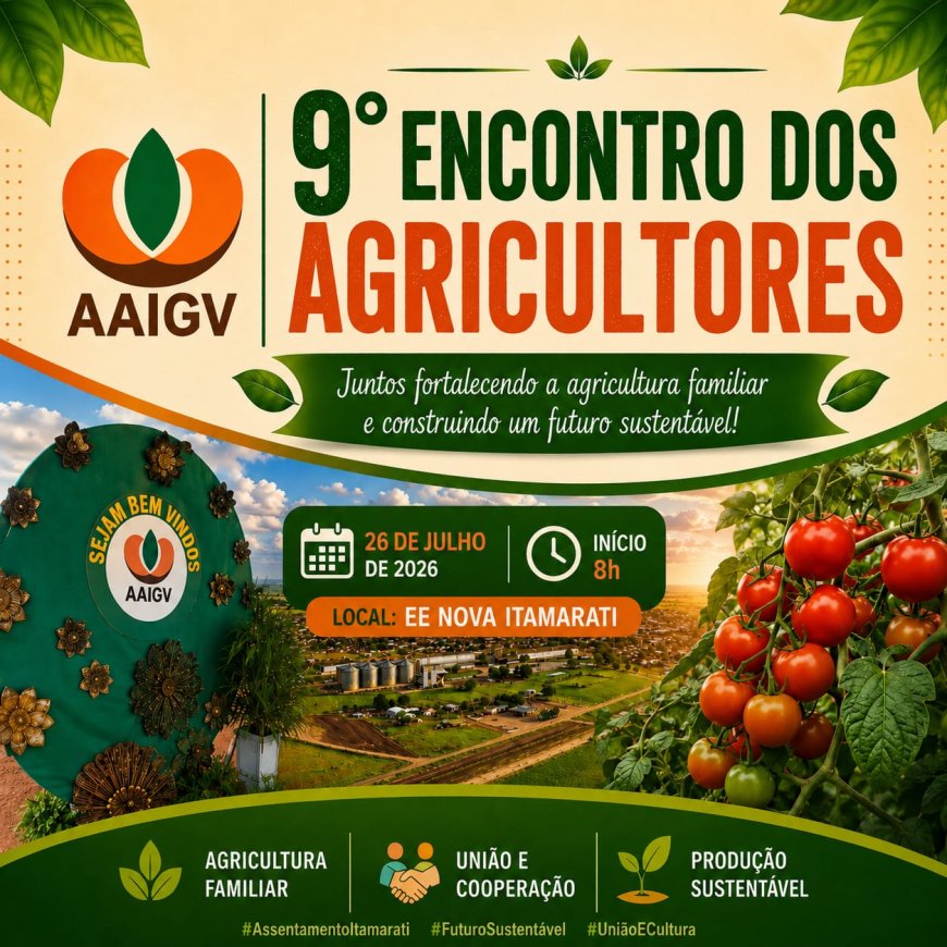 9º Encontro dos Agricultores: Celebração e Fortalecimento da Agricultura Familiar no Assentamento Itamarati