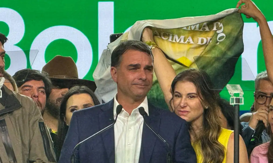 Convenção: PL oficializa candidatura de Flávio Bolsonaro à Presidência