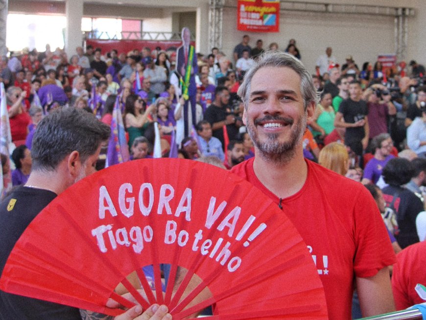 Convenção do PT oficializa candidatura de Tiago Botelho a deputado estadual