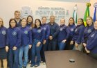 Cerimonial da Câmara de Ponta Porã recebe novos uniformes do presidente Jelson Bernabé