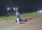Acidente entre motos em Ponta Porã deixa um morto e um ferido