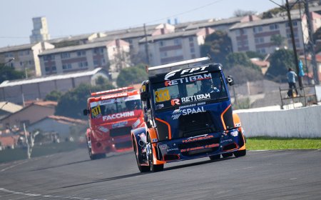 Em fim de semana perfeito, Douglas Torres	vence de ponta a ponta a F-Truck em Londrina