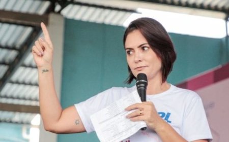 Pleito 2026: Michelle Bolsonaro confirma candidatura ao Senado pelo Distrito Federal em convenção do PL