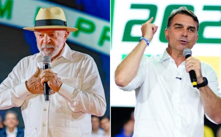 Pleito: Foi dada a largada: Lula e Flávio abrem a eleição que pode redesenhar o Brasil
