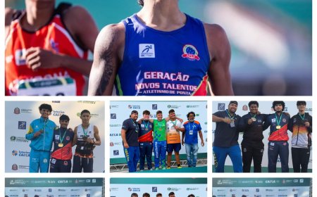 Kevin Tobias faz história com recorde sul-americano no Brasileiro Sub-18 de Atletismo