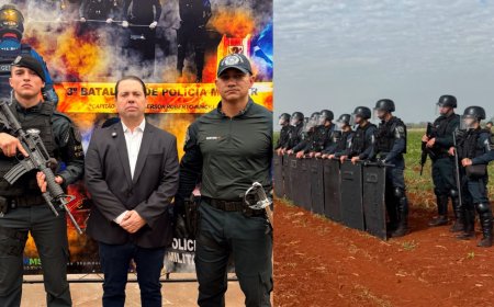 Rodolfo Nogueira apresenta moção a policiais que colocaram a vida em risco diante de invasão em Dourados