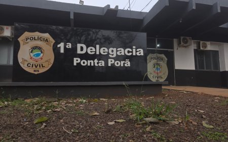 Deu no pé: Preso por tráfico de drogas foge da 1ª Delegacia de Ponta Porã enquanto aguardava audiência