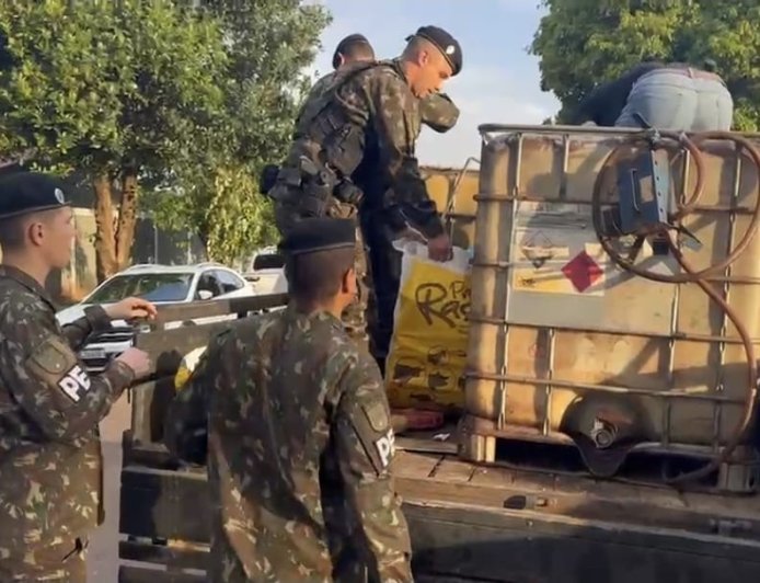 Droga apreendida pela PRF em Dourados pesou mais de 2 toneladas