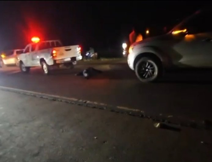 Acidente deixa duas pessoas mortas e uma ferida na rodovia PY-05, em Pedro Juan Caballero
