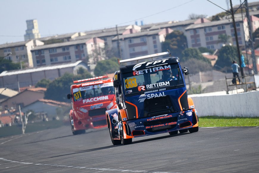 Em fim de semana perfeito, Douglas Torres	vence de ponta a ponta a F-Truck em Londrina