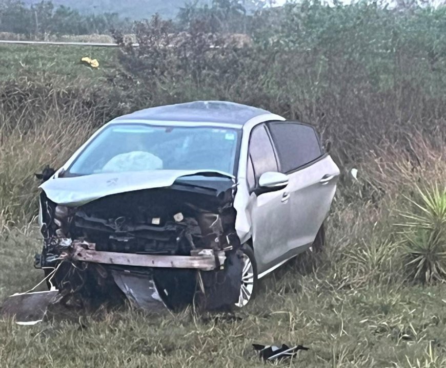 Urgente: Acidente entre Ponta Porã e Antônio João deixa uma pessoa morta e duas feridas