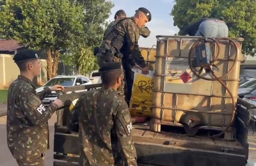Droga apreendida pela PRF em Dourados pesou mais de 2 toneladas