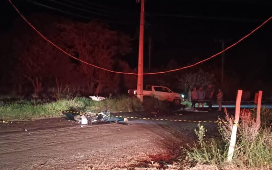 Acidente com motocicleta deixa um morto e um ferido em Antônio João