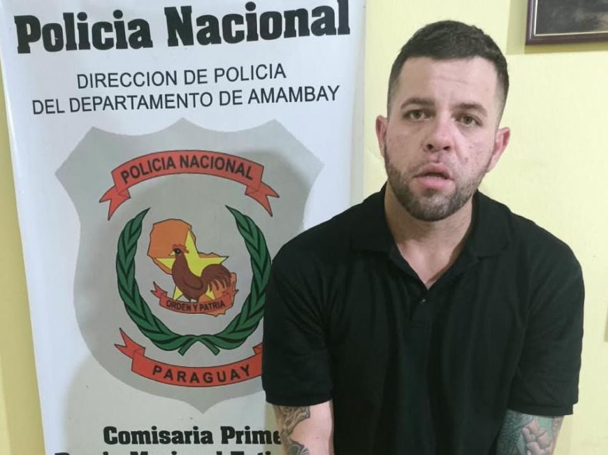 Brasileiro com condenação de mais de 21 anos é preso em Pedro Juan Caballero