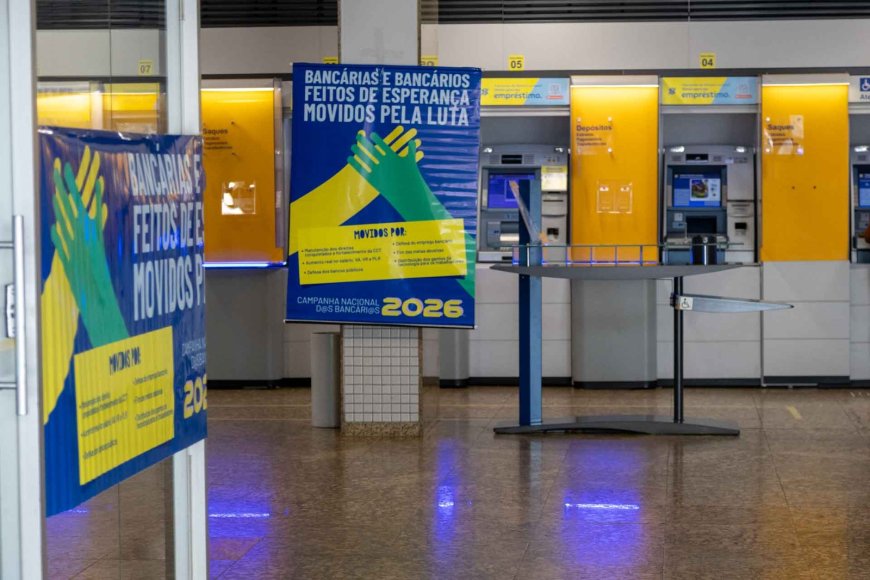 24 horas: Bancários de MS aderem a paralisação nacional em meio a impasse sobre reajuste salarial