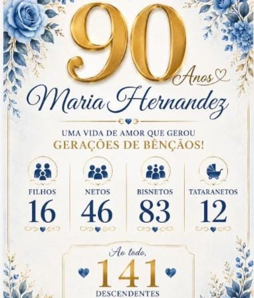 O trono da Eternidade: Maria, a raíz forte da Família Lopes
